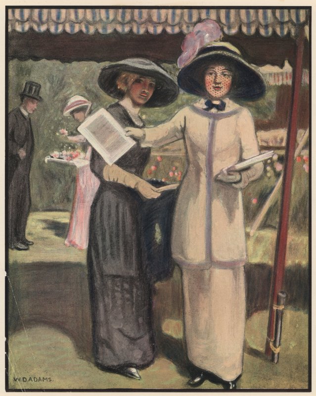 The Charity Bazaar, "Değişiklik yapılmadı" (renkli taş) by William Dacres Adams