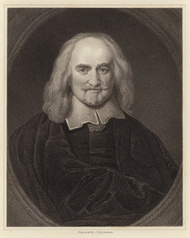 Thomas hobbes by William Dobson