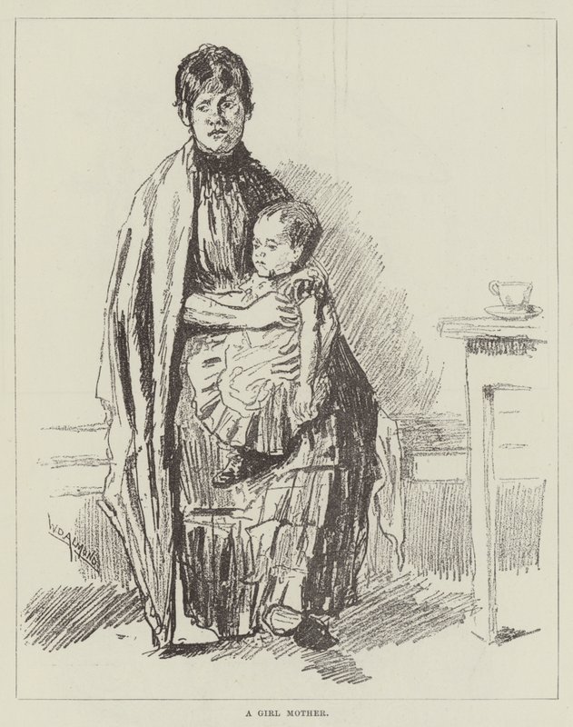 bir kız annesi by William Douglas Almond