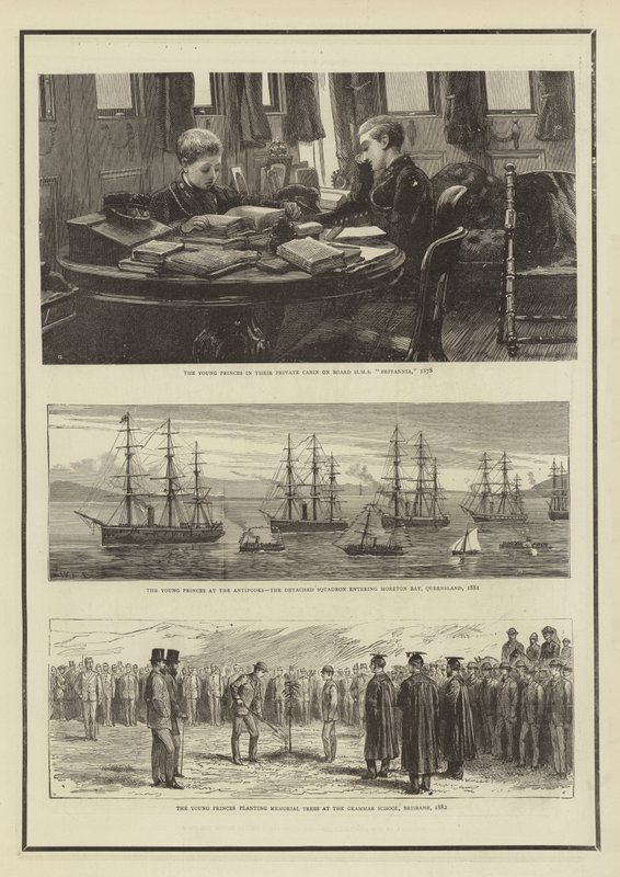 SAİK Clarence ve Avondale Geç Dükü by William Edward Atkins