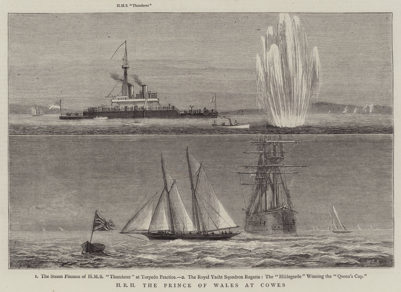 SAİK Galler Prensi Cowes by William Edward Atkins