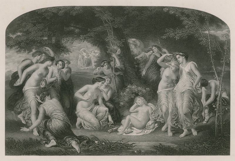 Disarming of Cupid, Sonnet CLIV  by William Edward Frost