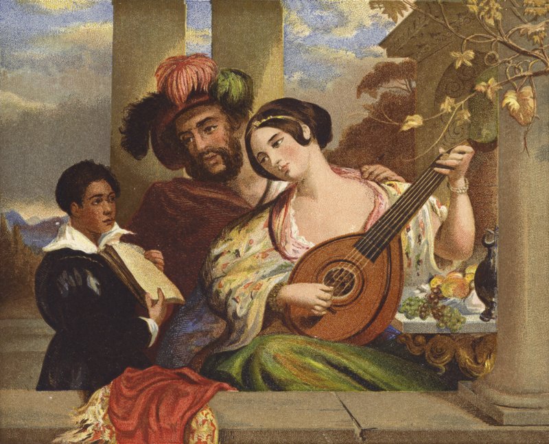 düet by William Etty