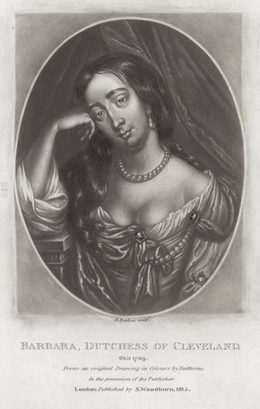 Barbara, Cleveland Düşesi by William Faithorne
