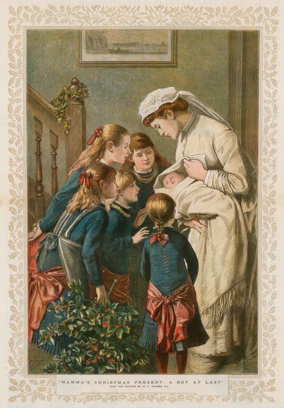 Annemin Noel Hediyesi: Sonunda Bir Çocuk by William Frederick Yeames