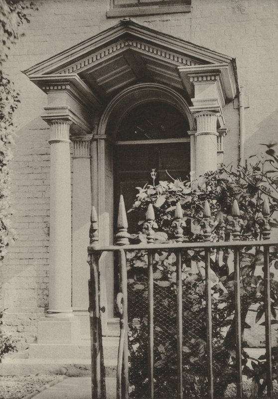 Doorway, Cranbrook, Kent (s/b fotoğraf) by William Galsworthy Davie