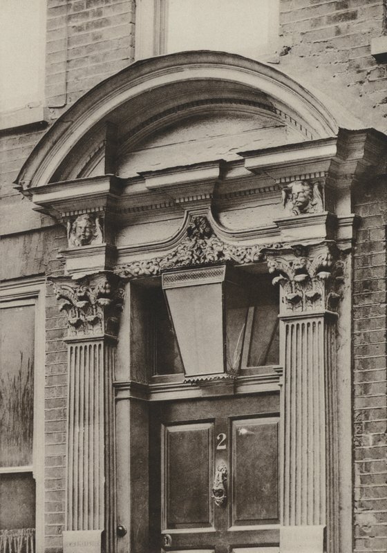 Kapı, Great St Helens, Londra (s/b fotoğraf) by William Galsworthy Davie