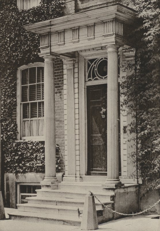 Kapı, Southgate Caddesi, Winchester (s/b fotoğraf) by William Galsworthy Davie