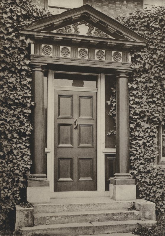 Doorway, Tenterden, Kent (s/b fotoğraf) by William Galsworthy Davie