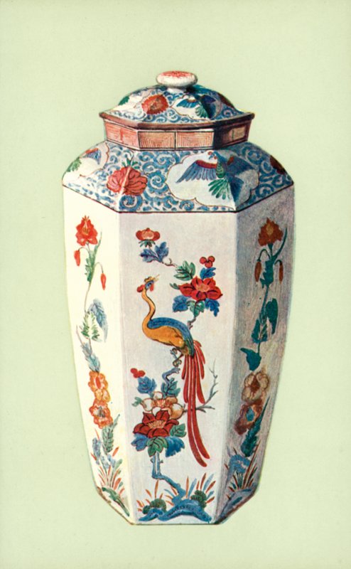 Jar, Chelsea, Japon Tarzında (renkli taş) by William Gibb