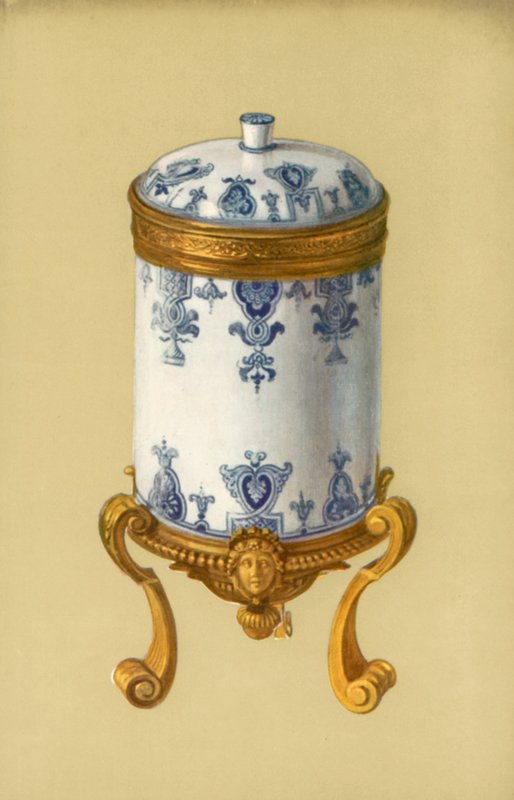 Klozet, St Cloud, Ormolu Dağı ile (renkli lito) by William Gibb