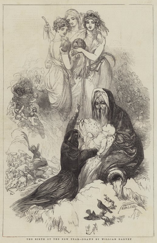 Yeni Yılın Doğuşu by William Harvey