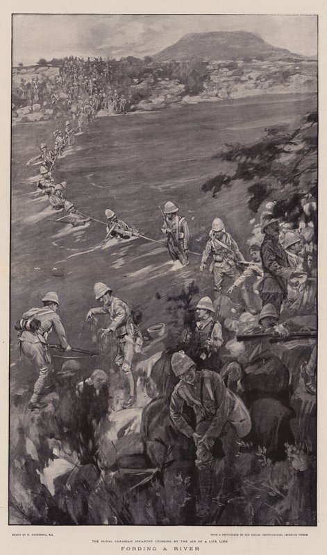 ಟರ್ಕ್ ನದಿಯನ್ನು ಫೋರ್ಡಿಂಗ್ ಮಾಡುವುದು by William Hatherell