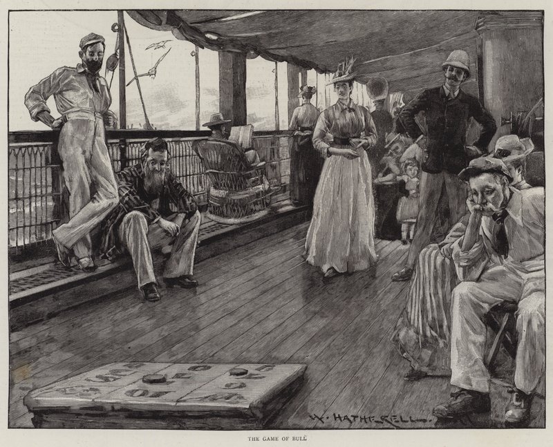 Avustralya Gemisinde Denizde Yaşam by William Hatherell