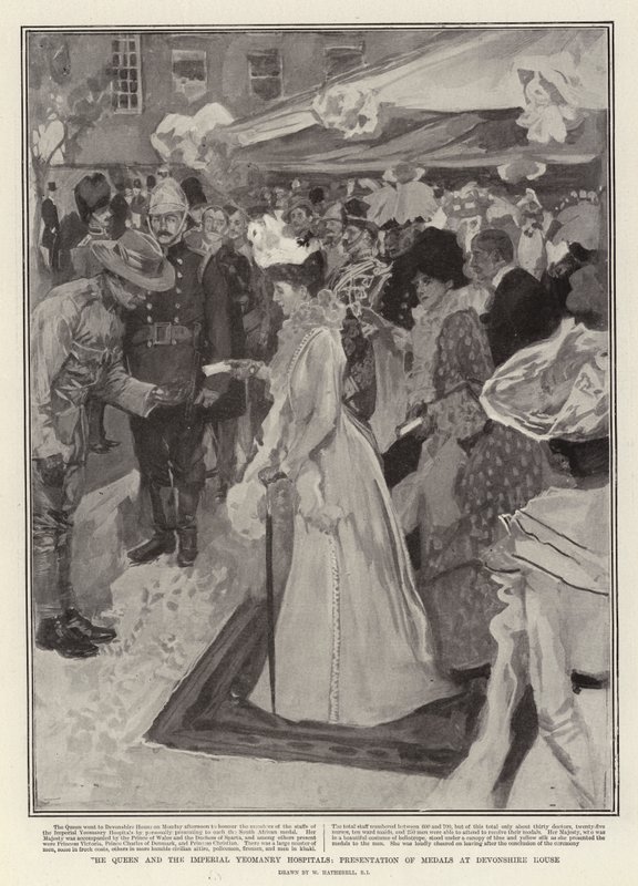 Kraliçe ve İmparatorluk Yeomanry Hastaneleri, Devonshire House
