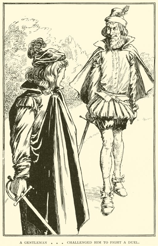 Bir beyefendi ? düelloya davet etti by William Heath Robinson