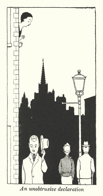 Mütevazı bir beyan (lito) by William Heath Robinson