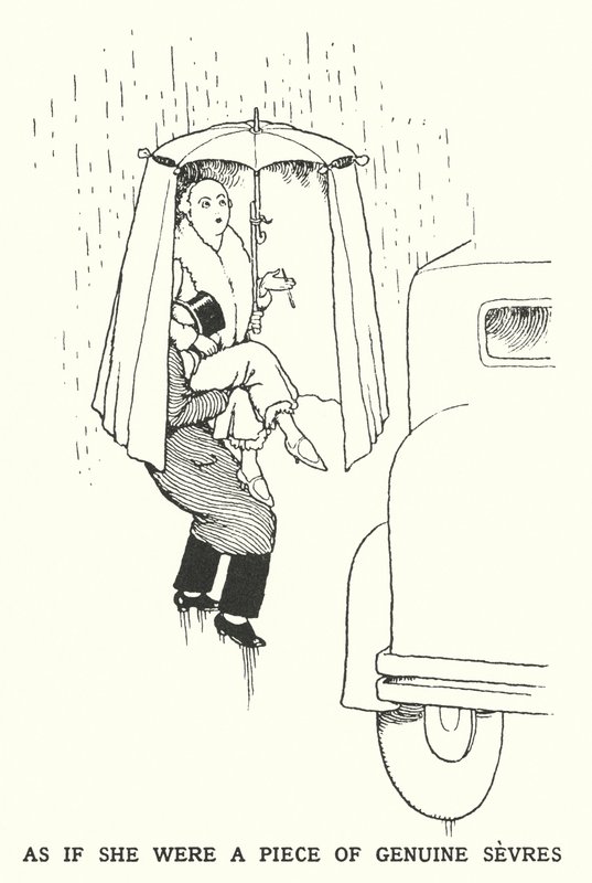 Sanki hakiki bir sevr (lito) parçasıymış gibi by William Heath Robinson