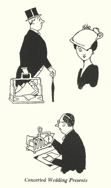 Dönüştürülen Düğün Hediyeleri (lito) by William Heath Robinson