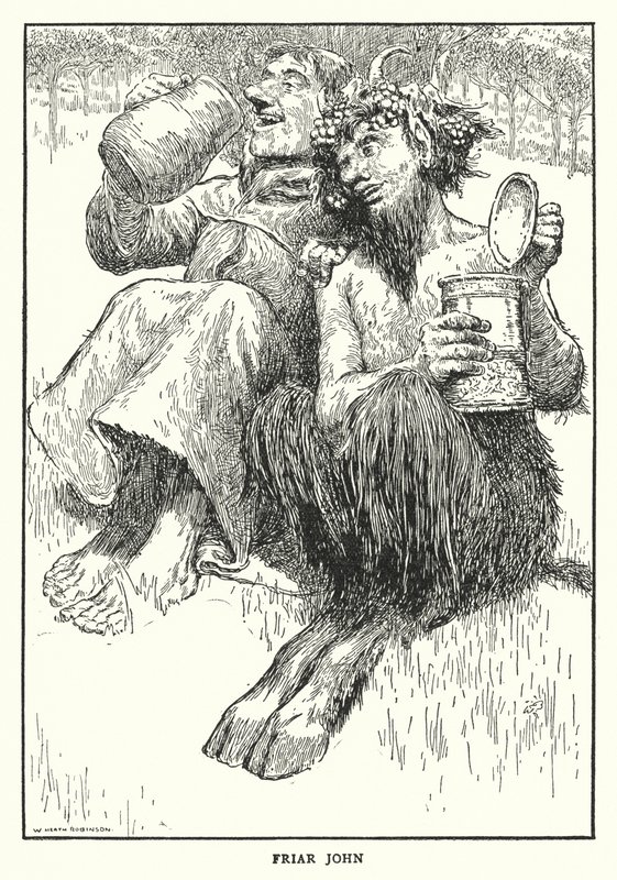 Rahip John (lito) by William Heath Robinson