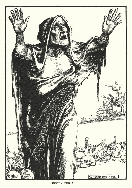 Goody Penia (lito) by William Heath Robinson