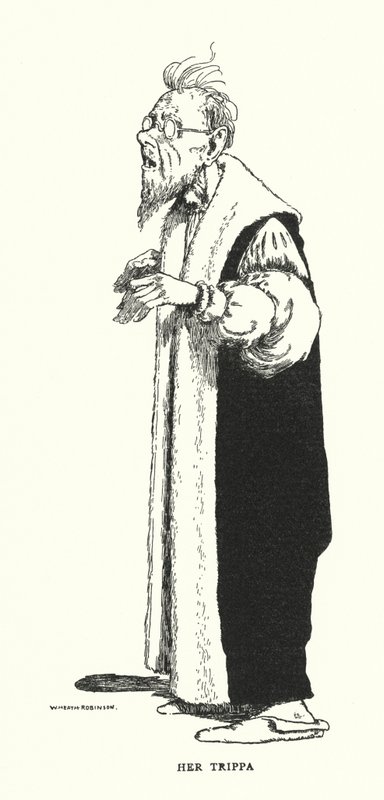 Her Trippa (litho) by William Heath Robinson