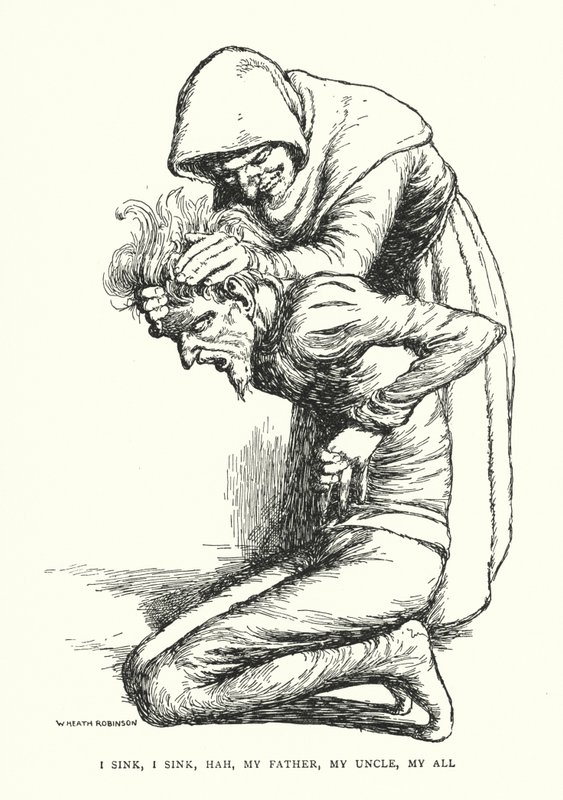 Batarım batarım hah babam amcam her şeyim by William Heath Robinson