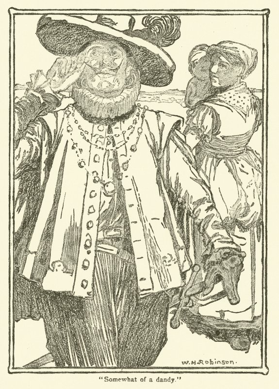 Don Kişot (lito) için çizim by William Heath Robinson