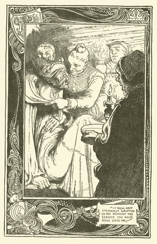 Don Kişot (lito) için çizim by William Heath Robinson