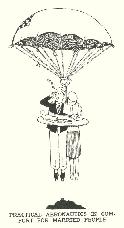 Evli Kişiler İçin Konforda Pratik Havacılık (lito) by William Heath Robinson