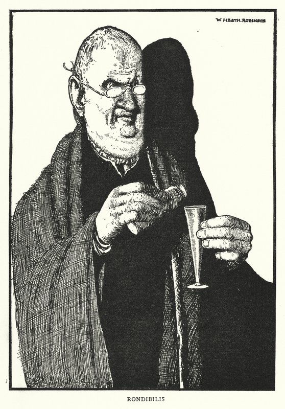 Rondibilis (litografi) by William Heath Robinson