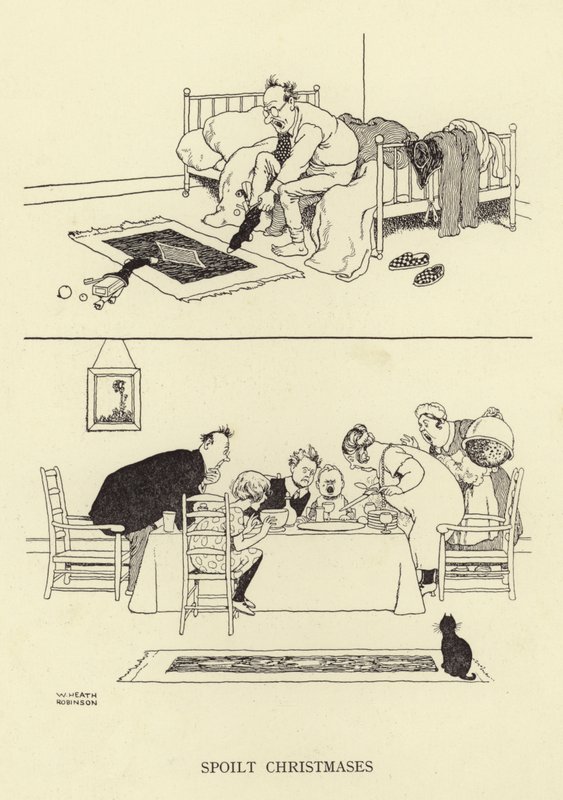 şımarık Noeller by William Heath Robinson