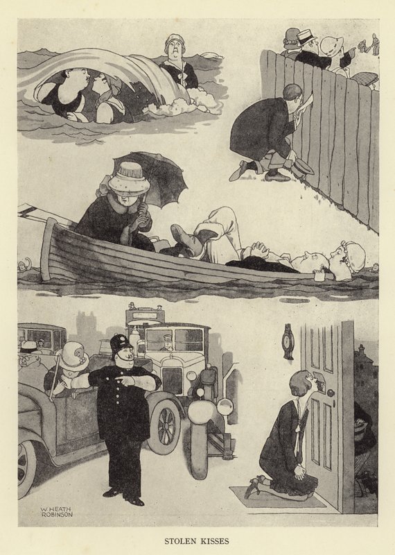 çalıntı öpücükler by William Heath Robinson