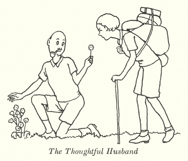 Düşünceli Koca (lito) by William Heath Robinson