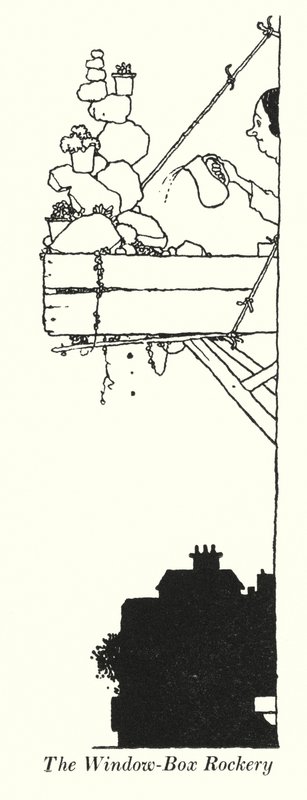 Pencere Kutusu Rockery (lito) by William Heath Robinson