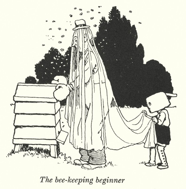 Arıcılığa yeni başlayanlar (lito) by William Heath Robinson