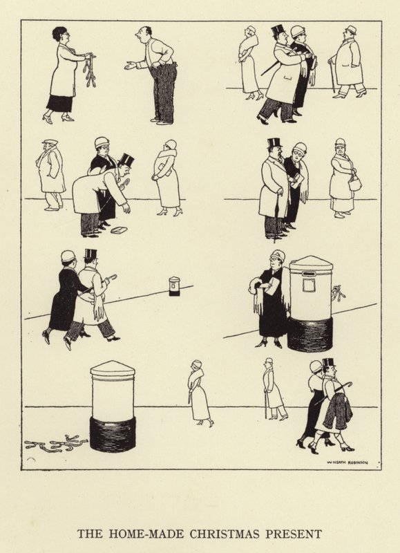 Ev yapımı yılbaşı hediyesi by William Heath Robinson