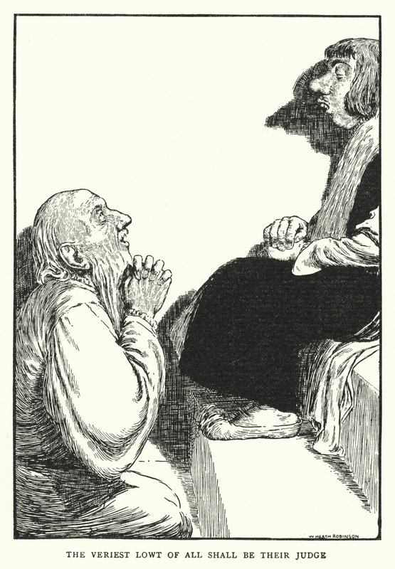 Hepsinin en doğrusu onların yargıcı olacaktır (lito) by William Heath Robinson