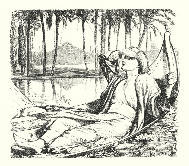 Binbir Gece Masalları (gravür) by William Henry (after) Hunt