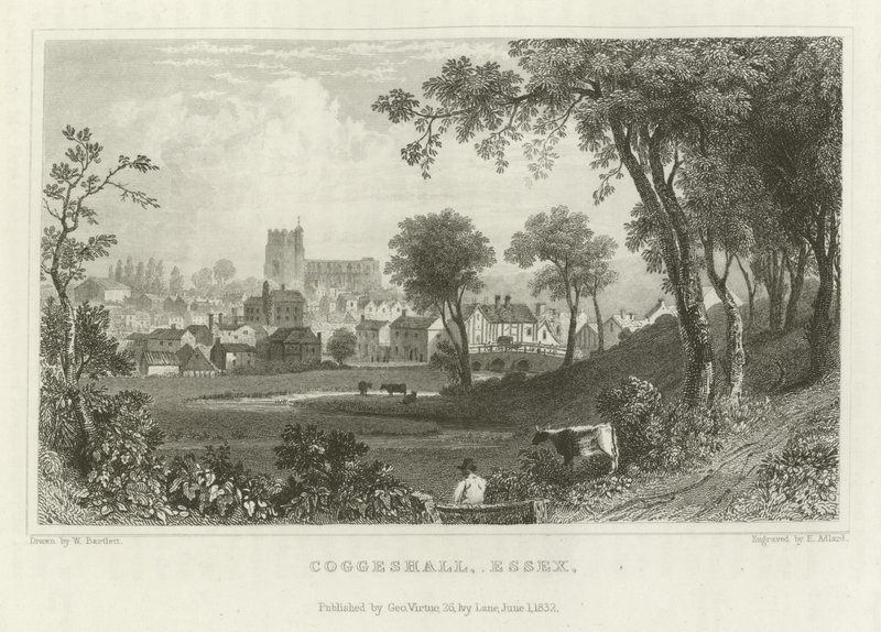 Coggeshall, Essex by William Henry Bartlett