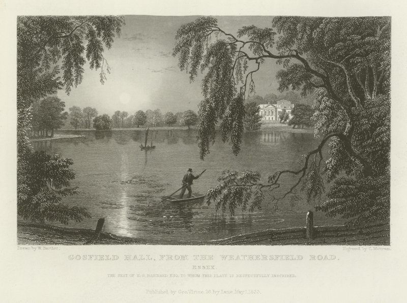 Gosfield Hall, Weathersfield Road, Essex, EG Barnard