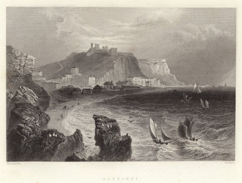 Hastings by William Henry Bartlett