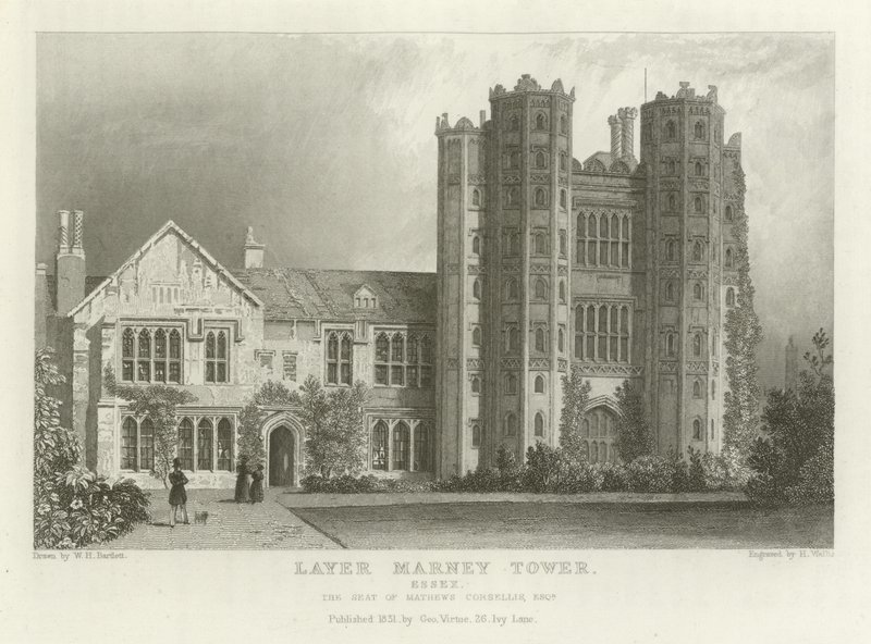 Layer Marney Tower, Essex, Mathews Corsellis