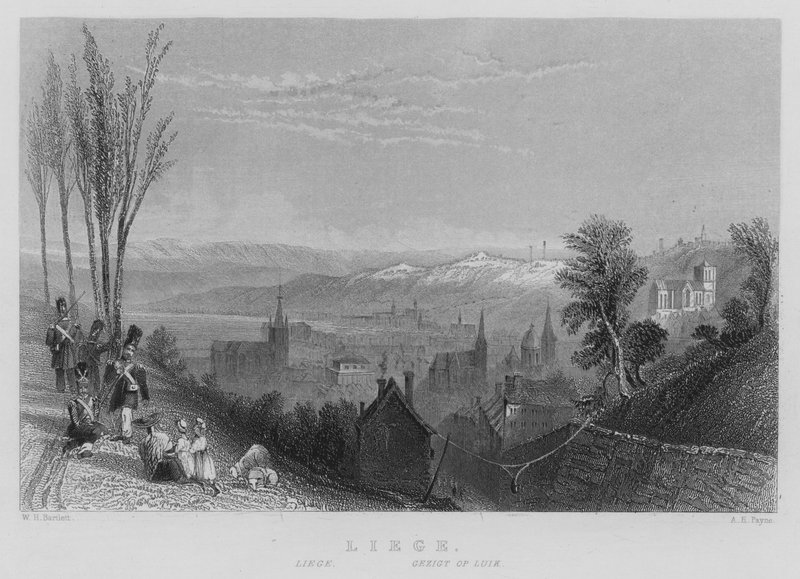 Şezlong (gravür) by William Henry Bartlett