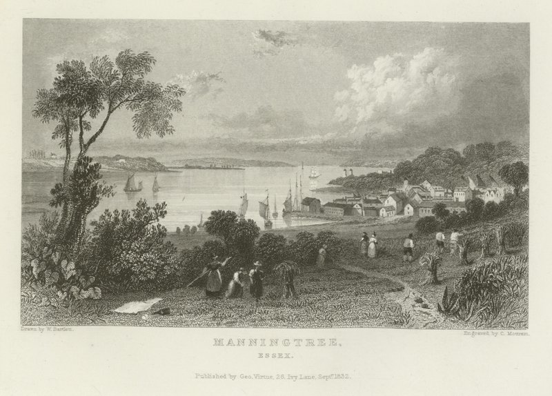 Manningtree, Essex by William Henry Bartlett