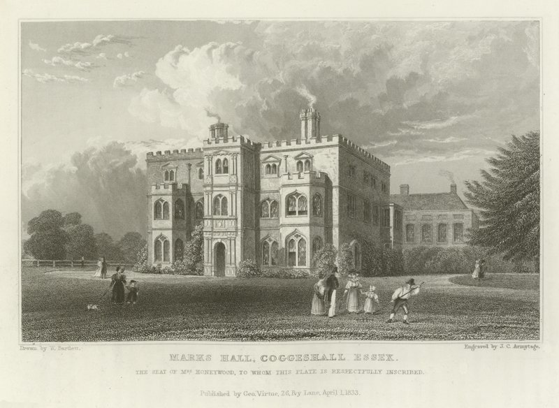 Marks Hall, Coggeshall, Essex, Bayan Honeywood