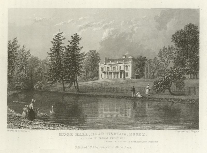 Moor Hall, Harlow yakınlarında, Essex, Thomas Perry
