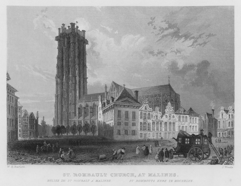 St Rombault Kilisesi, Malines