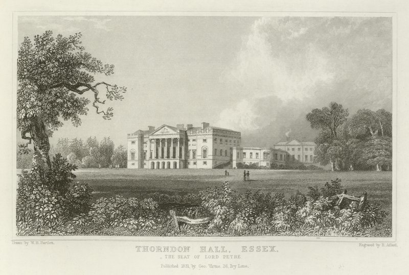 Thorndon Hall, Essex, Lord Petre