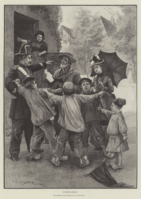 Yurtdışı Turistler by William Henry Charles Groome